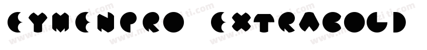 EymenPro ExtraBold字体转换